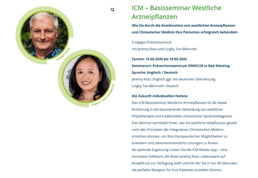 Basisseminar Westliche Arzneipflanzen